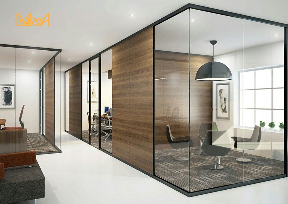 Maya Window là đơn vị hàng đầu, cung cấp dịch vụ thi công vách ngăn phòng làm việc
