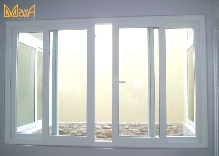 Cửa sổ mở trượt tiết kiệm không gian tối đa